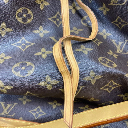 Louis Vuitton Monogram Noe Bag Brown Leather — view 8