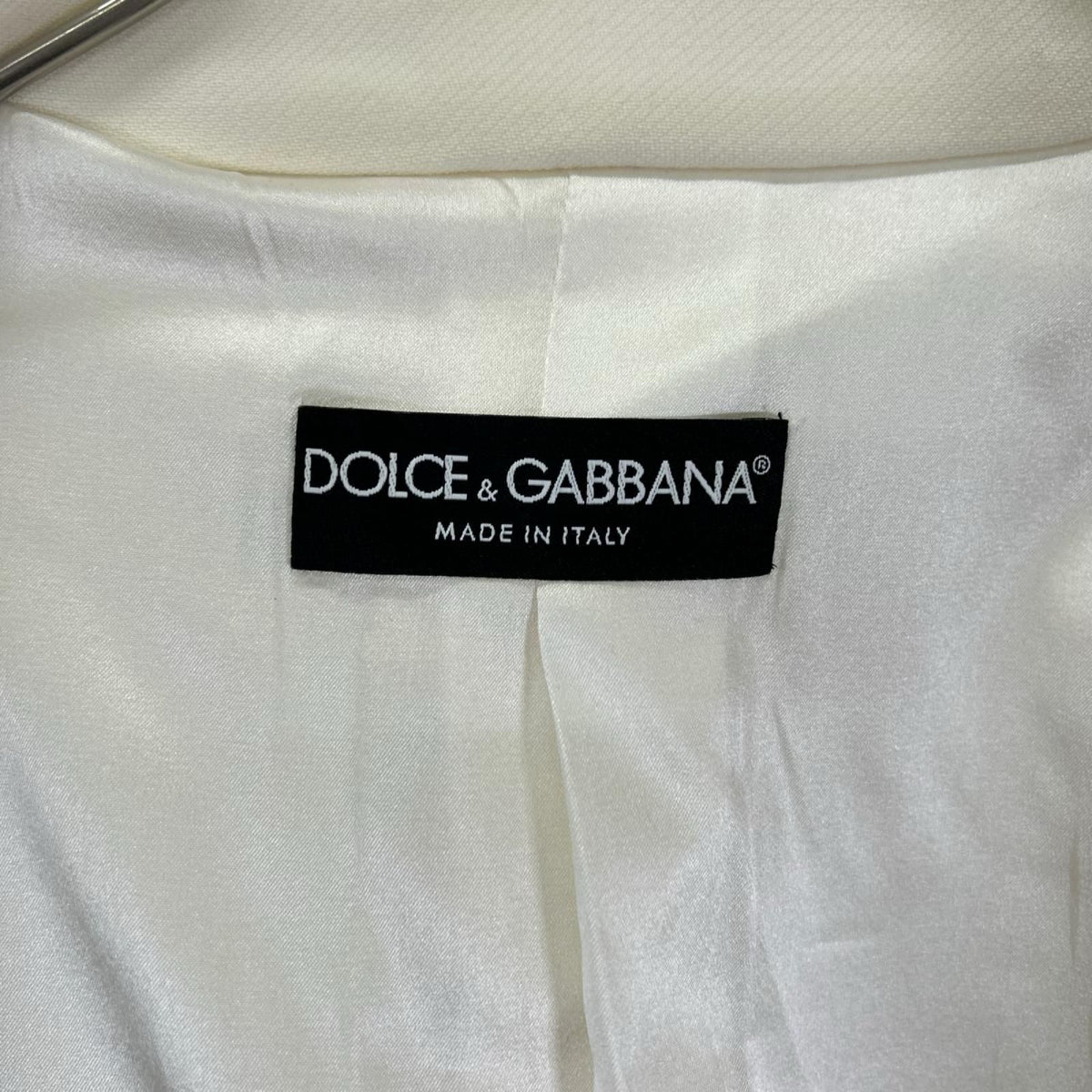 Dolce & Gabbana Natural White Coat 42 — view 4