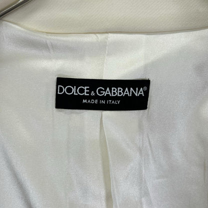 Dolce & Gabbana Natural White Coat 42 — view 4