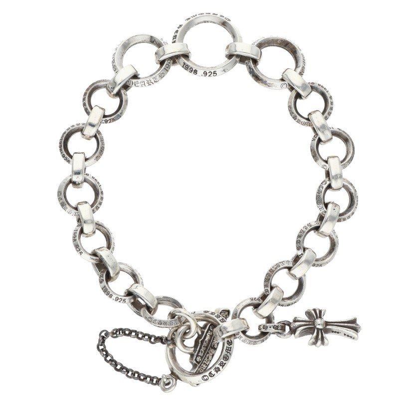 Chrome Hearts CH Rng CH Ring Silver Bracelet — view 2