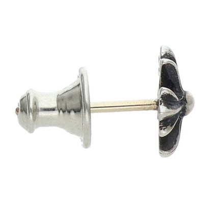 Chrome Hearts CH Pls CH Plus Stud Silver Earrings — view 5
