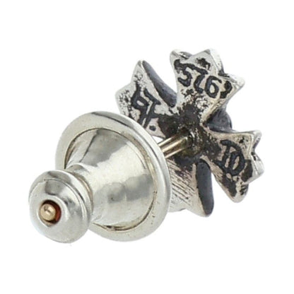 Chrome Hearts CH Pls CH Plus Stud Silver Earrings — view 2
