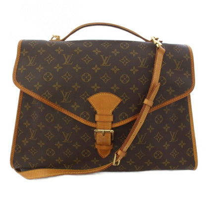 Louis Vuitton Monogram Beverly 2-Way Shoulder Bag Brown