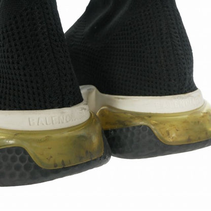 Balenciaga Speed Lace-up Trainer Sneakers Black — view 6