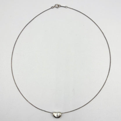 Tiffany & Co Bean 925 Sterling Silver Necklace — view 3