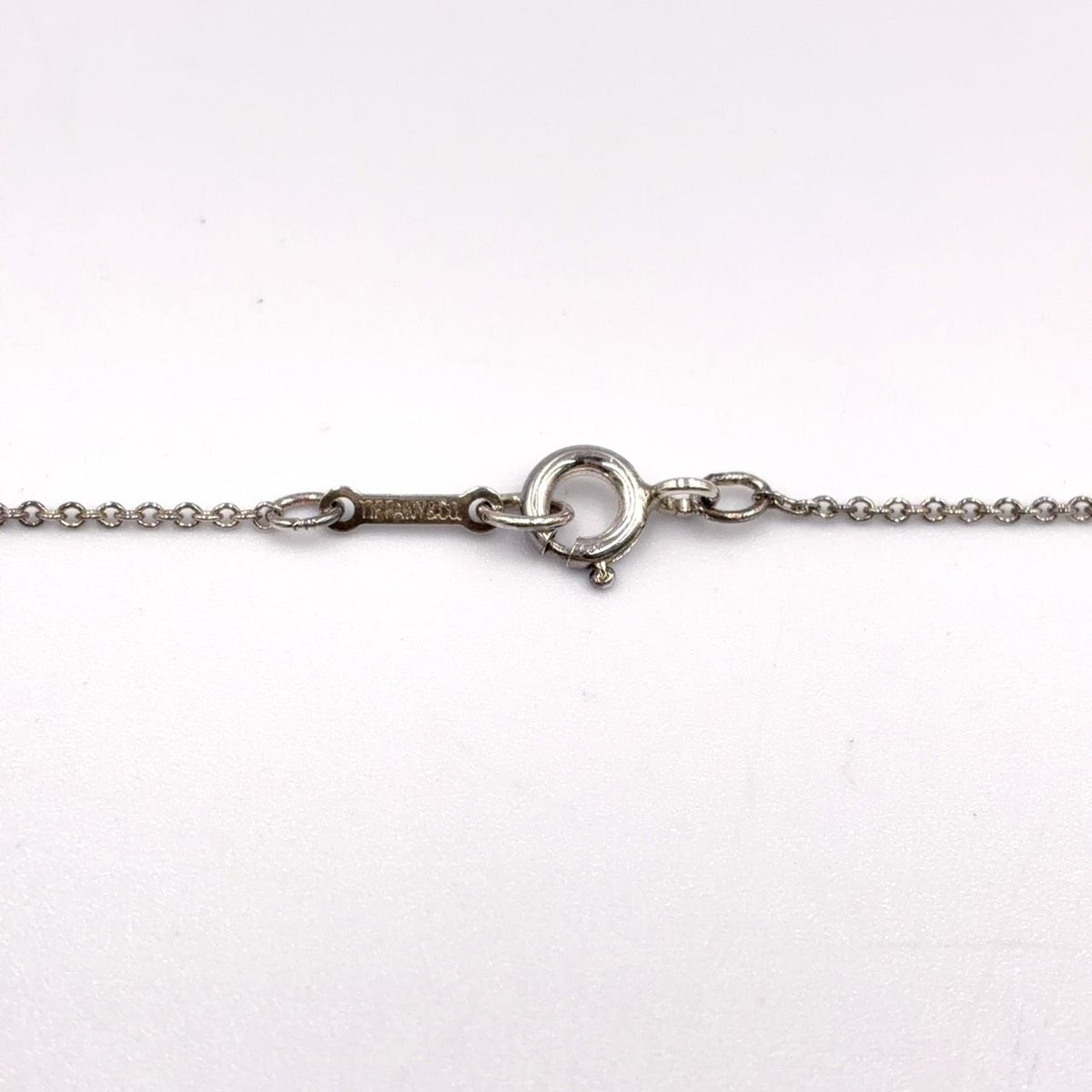 Tiffany & Co Bean 925 Sterling Silver Necklace — view 4