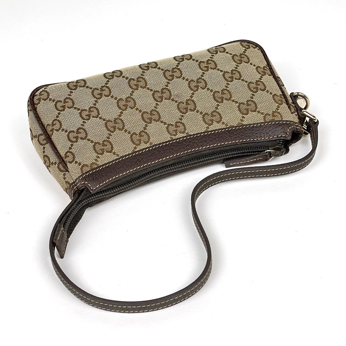 Gucci Handbag GG Pattern Canvas Beige Brown — view 6