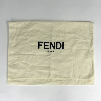 Fendi Handbag Montresor Mini Fendace Drawstring Fabric Black Multicolor — view 8