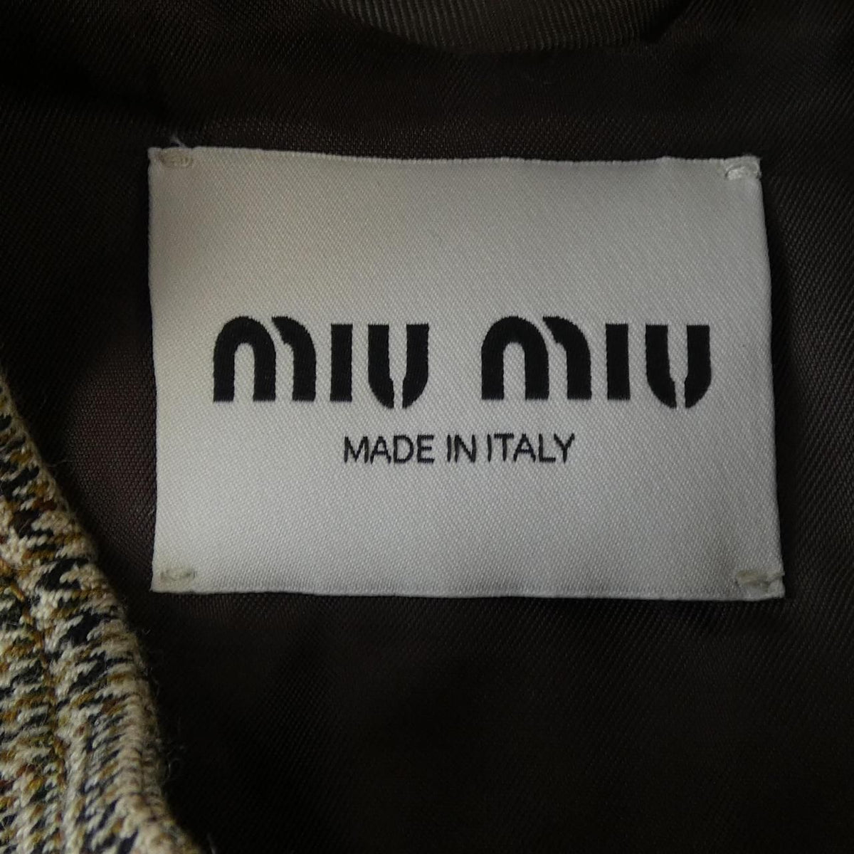 Miu Miu Logo Jacket — view 4
