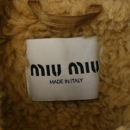 Miu Miu Logo Denim Jacket — view 4