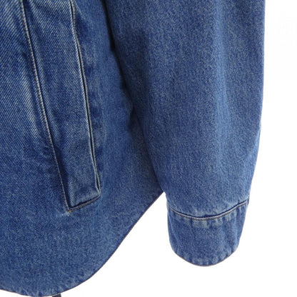 Miu Miu Logo Denim Jacket — view 6