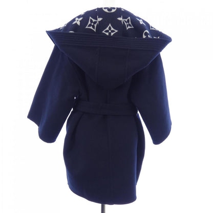 Louis Vuitton Signature Hooded Wrap Robe Coat — view 2