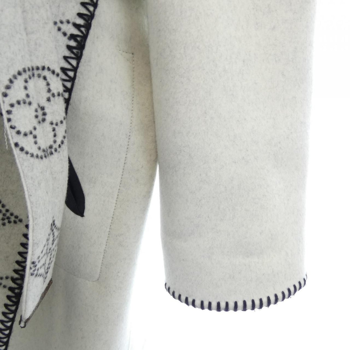 Louis Vuitton Reversible Mahina Monogram Wrap Coat — view 7