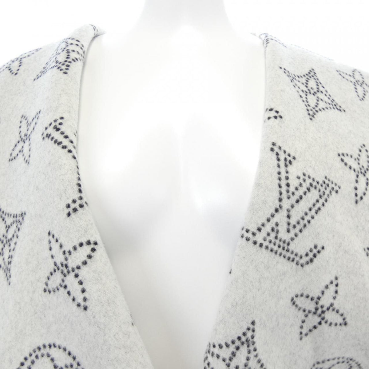 Louis Vuitton Reversible Mahina Monogram Wrap Coat — view 6