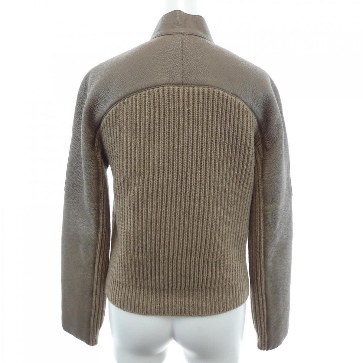 Hermes Leather Jacket Beige — view 2