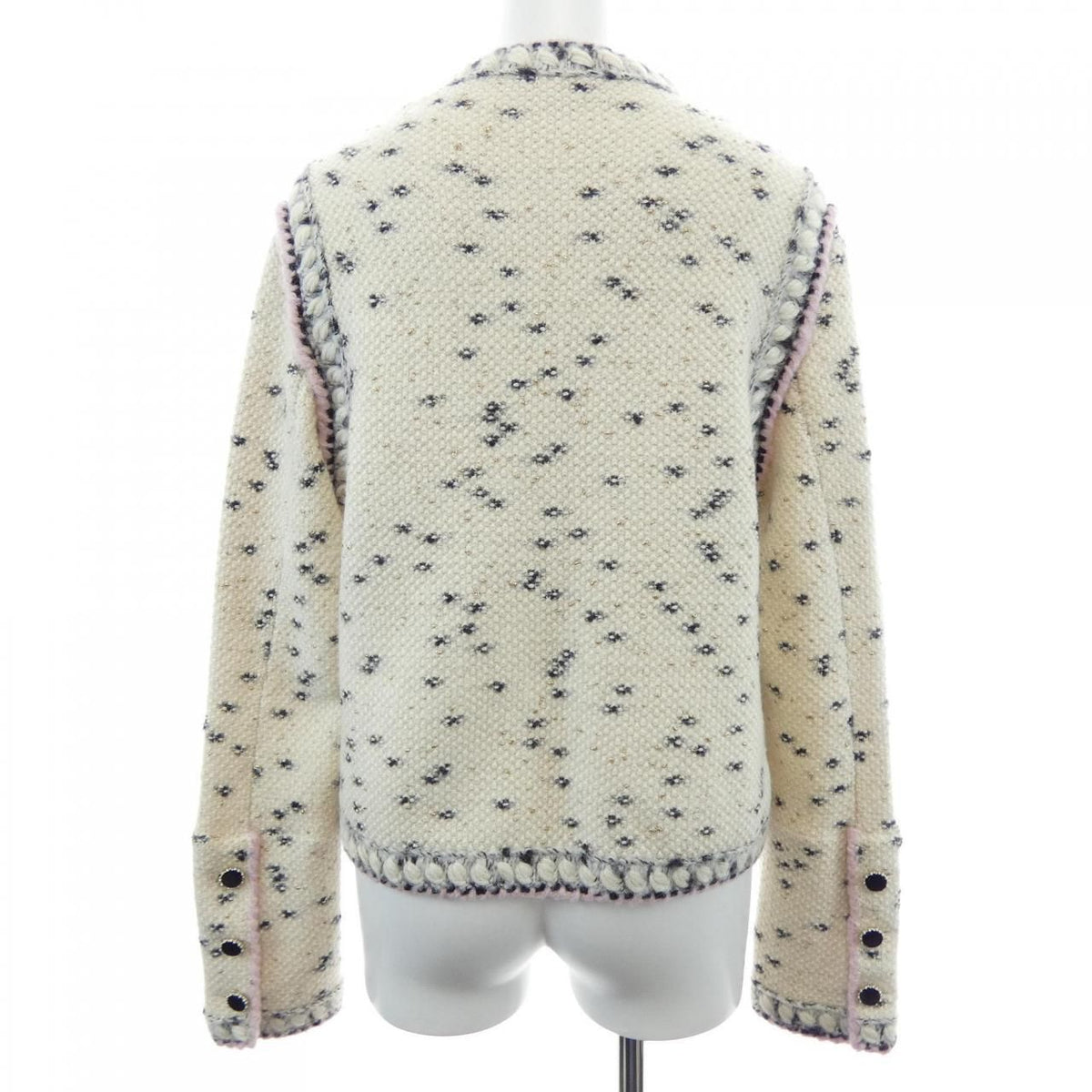 Chanel Collarless Jacket Black — view 2