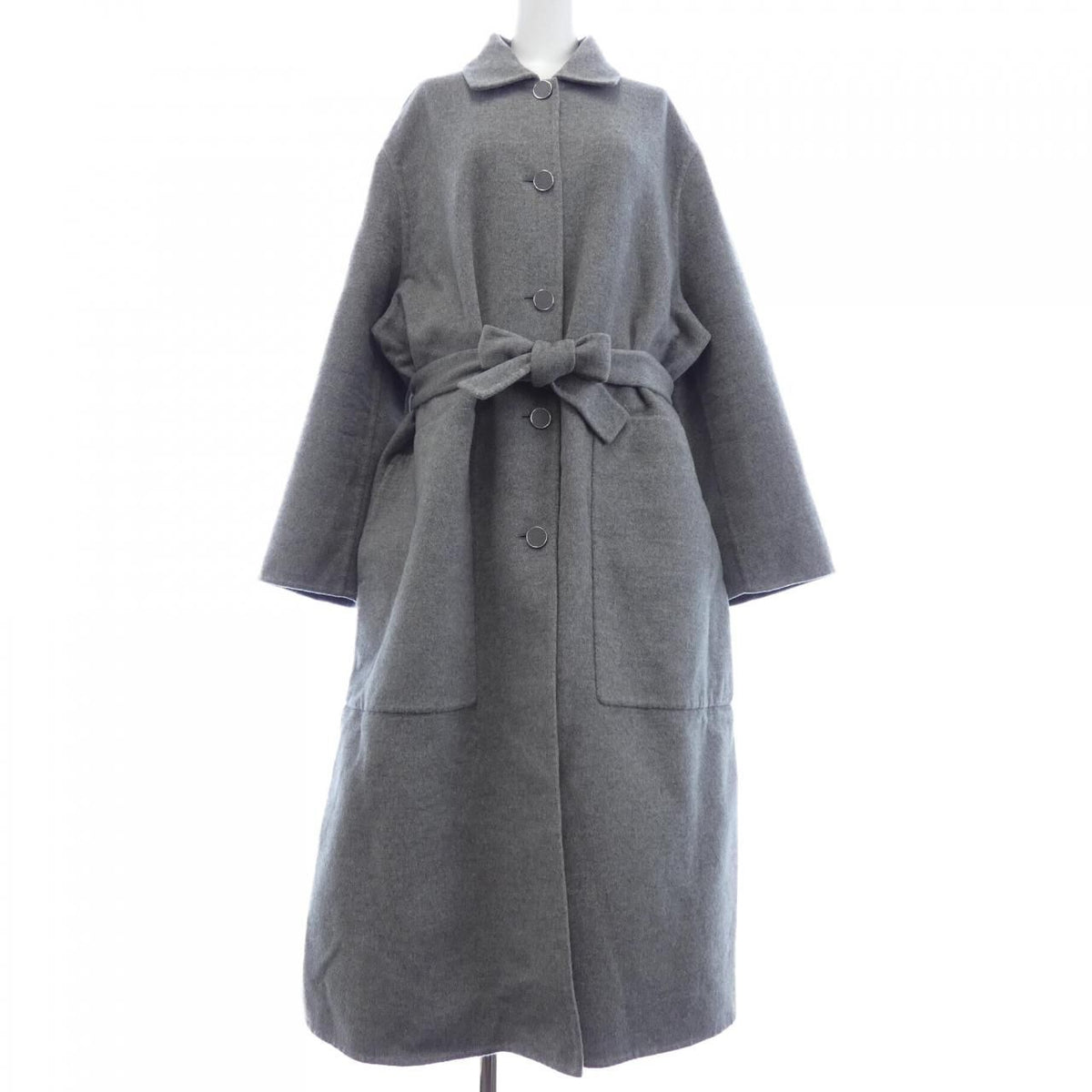 Hermes Coat Gray