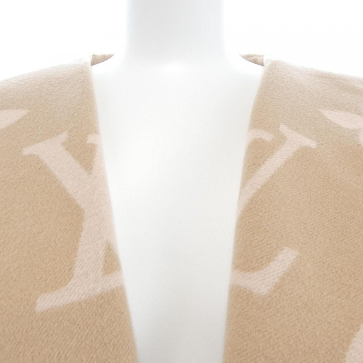 Louis Vuitton Belted Double Face Hooded Wrap Coat — view 7