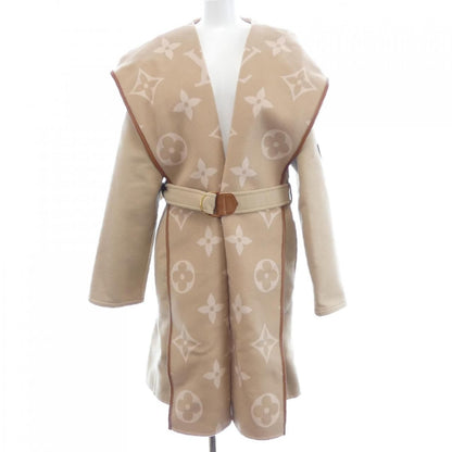 Louis Vuitton Belted Double Face Hooded Wrap Coat