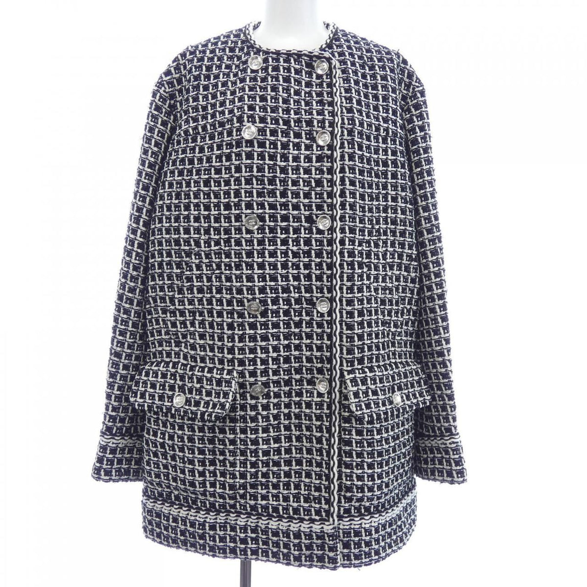 Chanel Coat Black