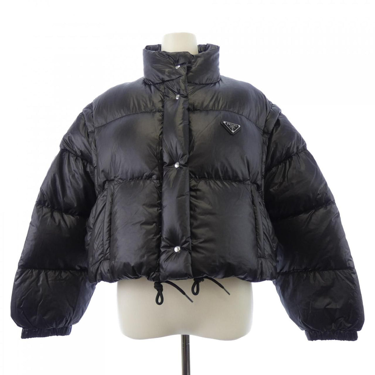 Prada Triangle Logo Down Jacket