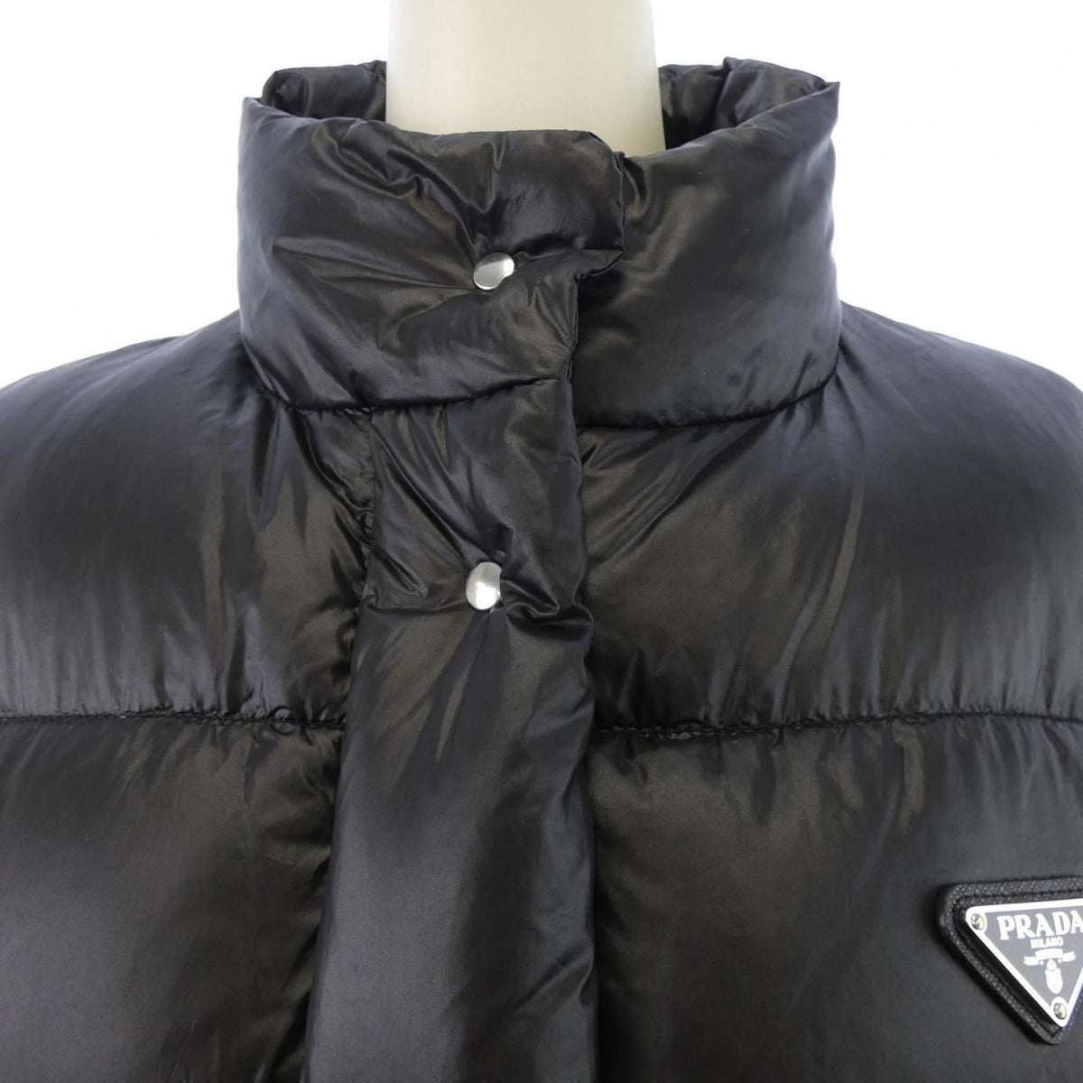 Prada Triangle Logo Down Jacket — view 5