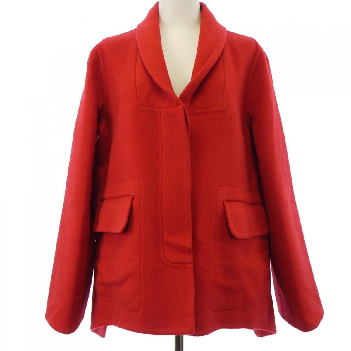 Hermes Coat Red