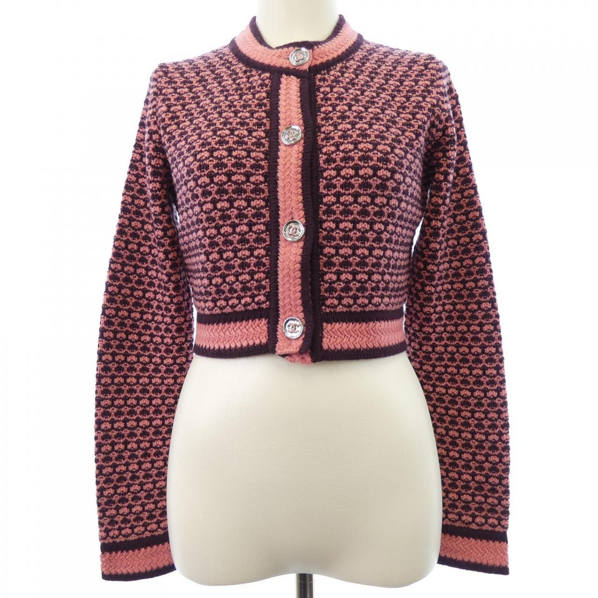 Chanel 23A Cardigan Pink