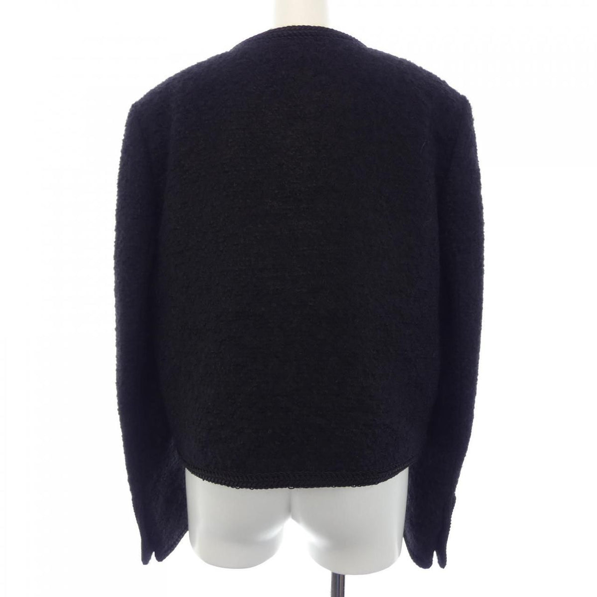 Celine Collarless Jacket Black — view 2
