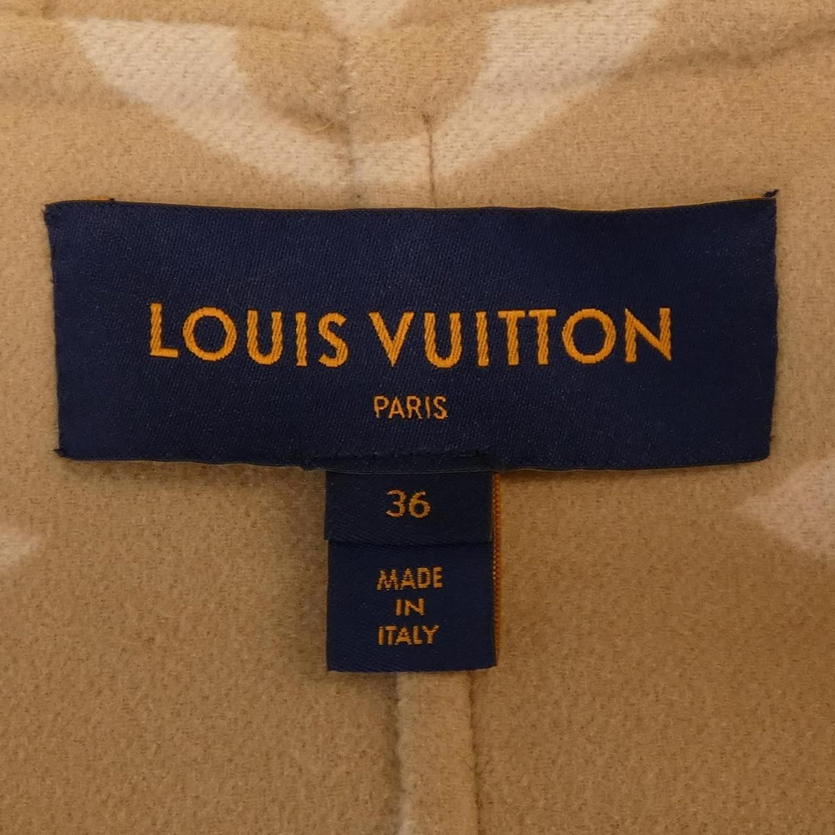 Louis Vuitton Belted Double Face Hooded Wrap Coat — view 5