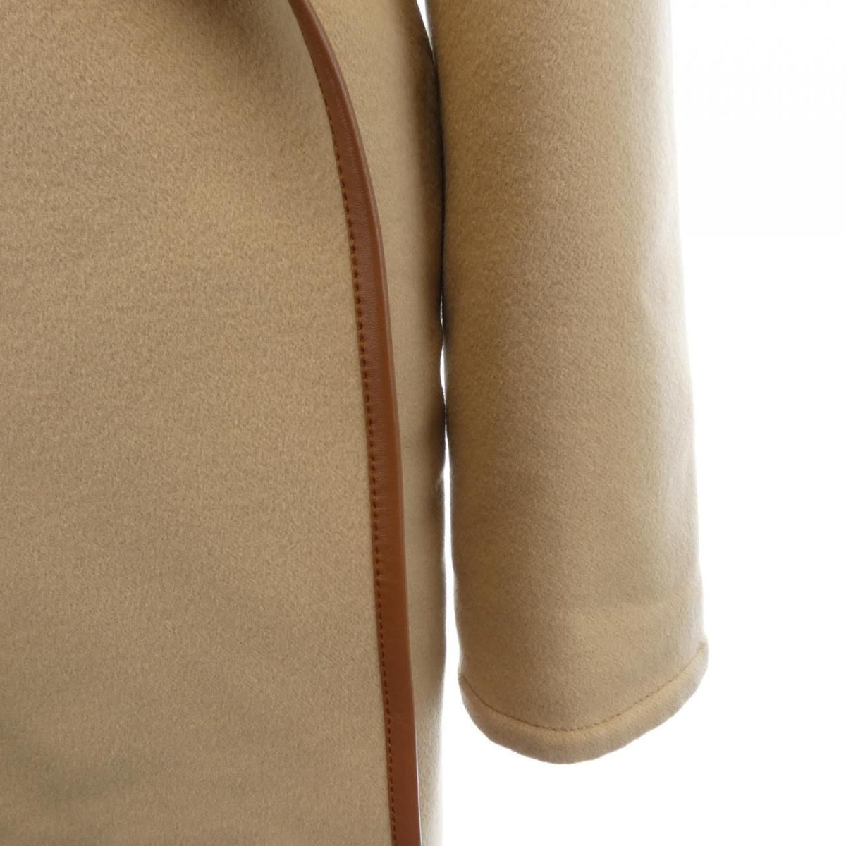 Louis Vuitton Belted Double Face Hooded Wrap Coat — view 7