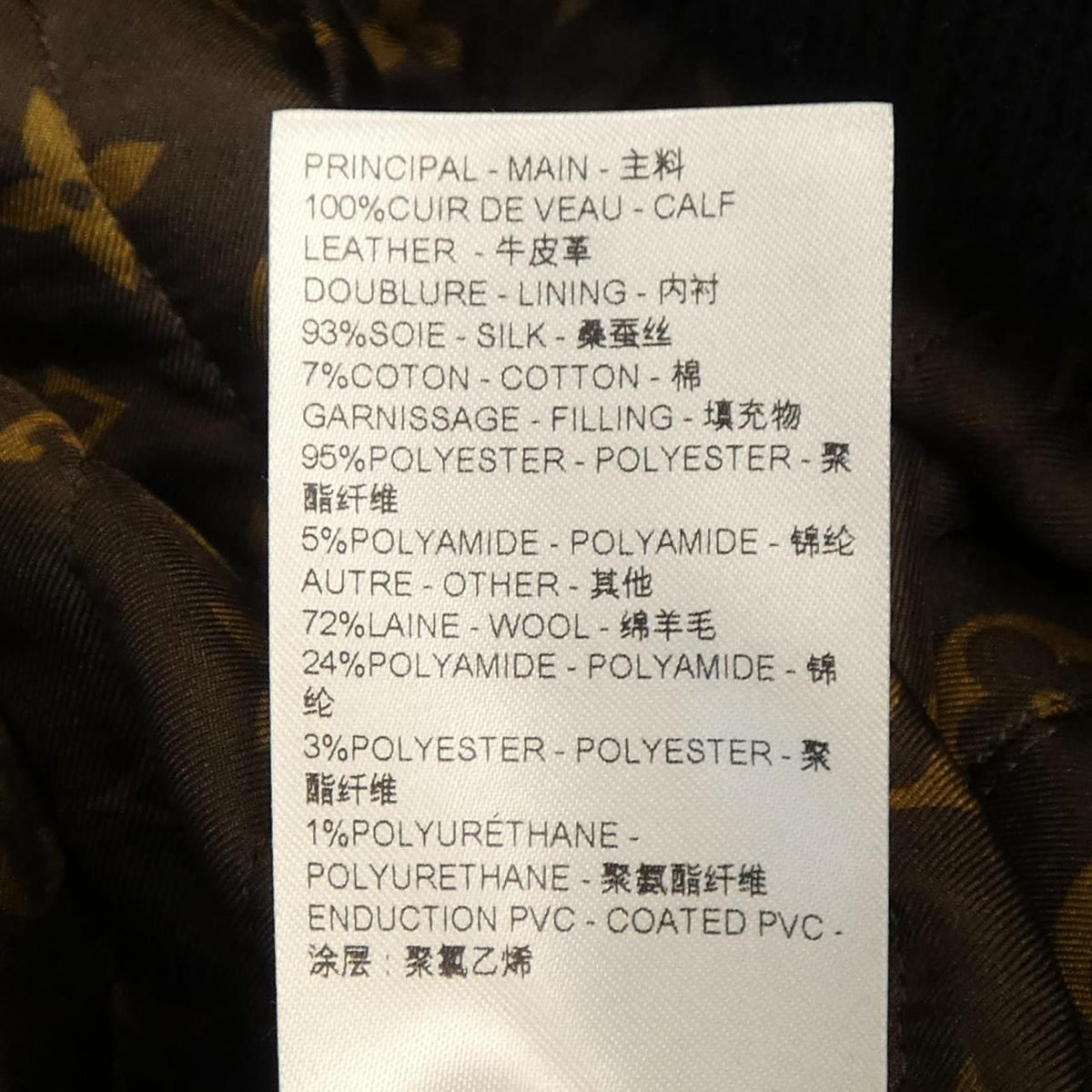 Louis Vuitton Leather Jacket — view 3