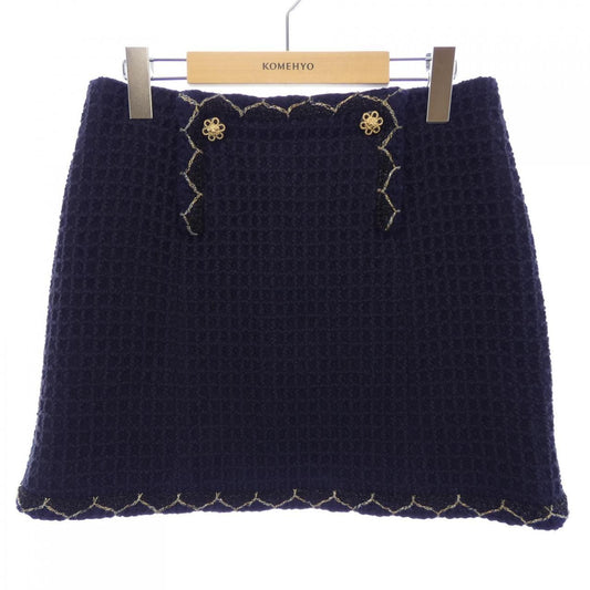 Chanel Skirt Navy