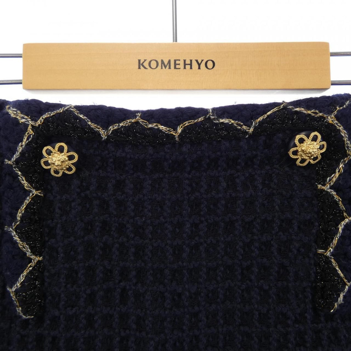Chanel Skirt Navy — view 5