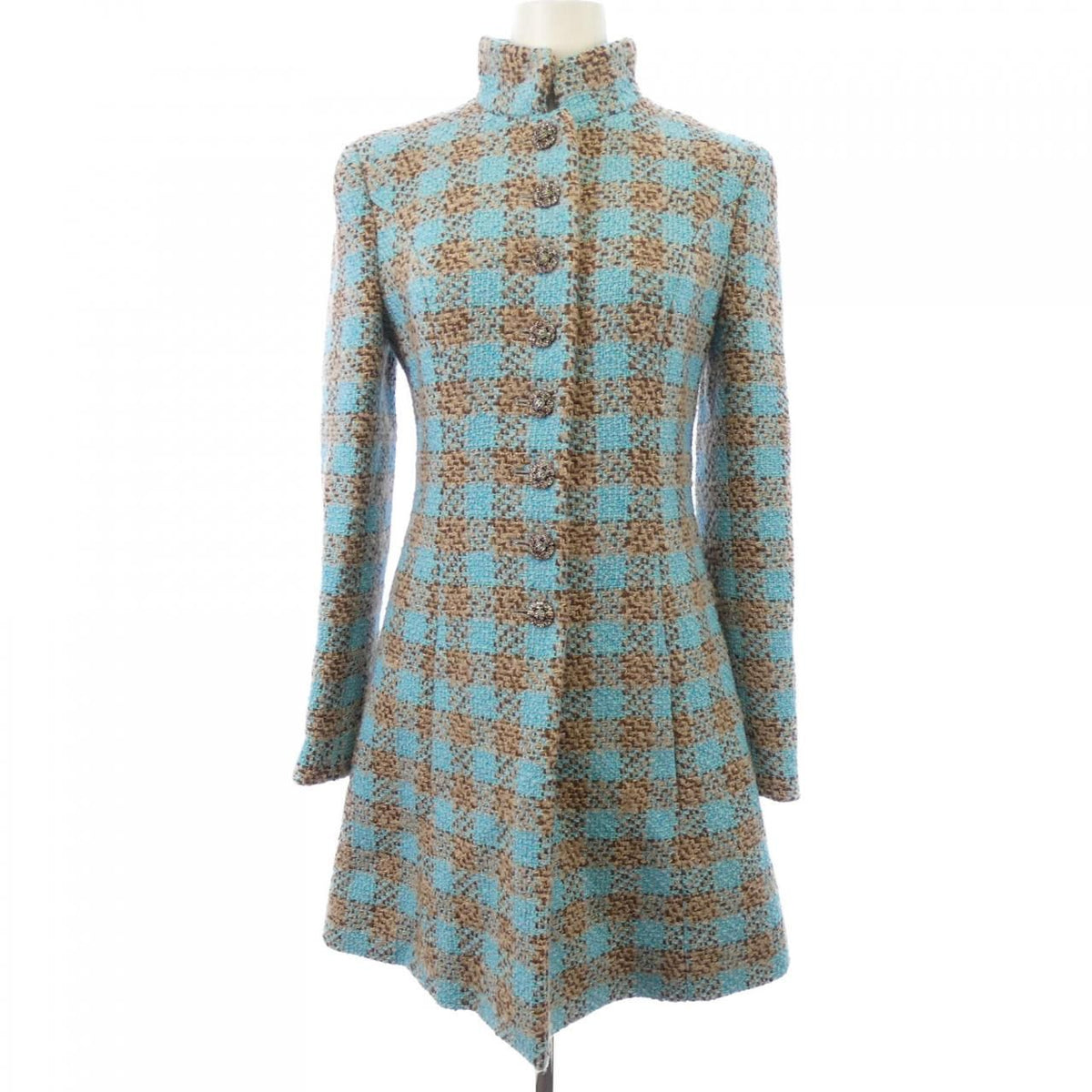 Chanel Coat Blue
