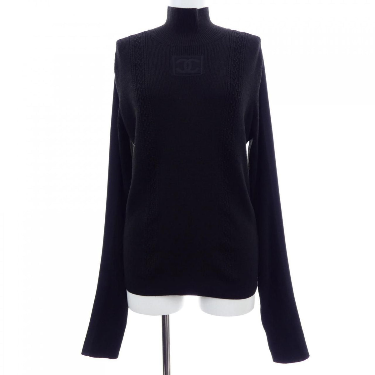 Chanel Knit Sweater Black
