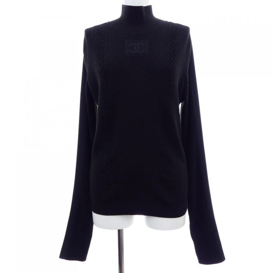 Chanel Knit Sweater Black