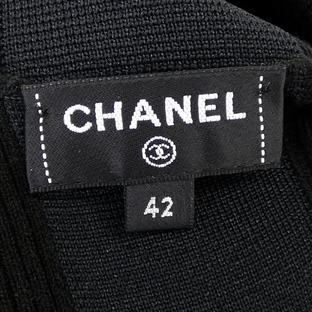 Chanel Knit Sweater Black — view 6