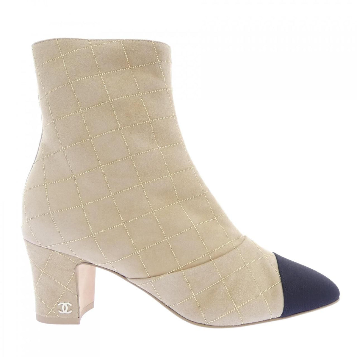 Chanel Short Boots Beige