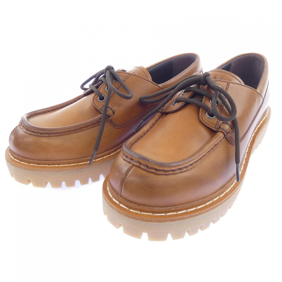 Prada Triangle Logo Shoes — view 3