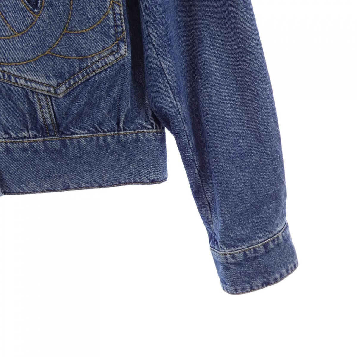 Chanel Denim Jacket Blue — view 7