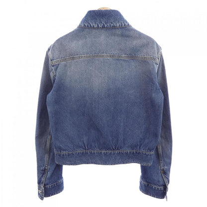 Chanel Denim Jacket Blue — view 2