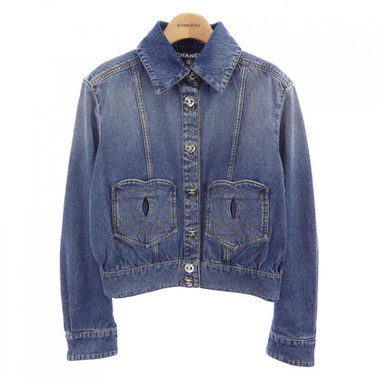 Chanel Denim Jacket Blue