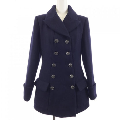 Chanel 18A Coat Navy