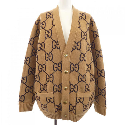 Gucci Reversible Wool Knit Cardigan