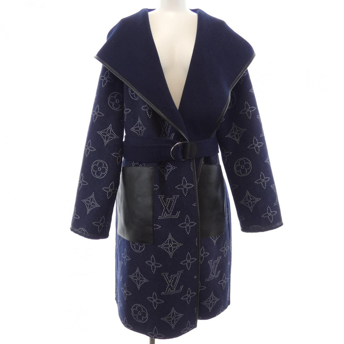 Louis Vuitton Reversible Mahina Monogram Wrap Coat