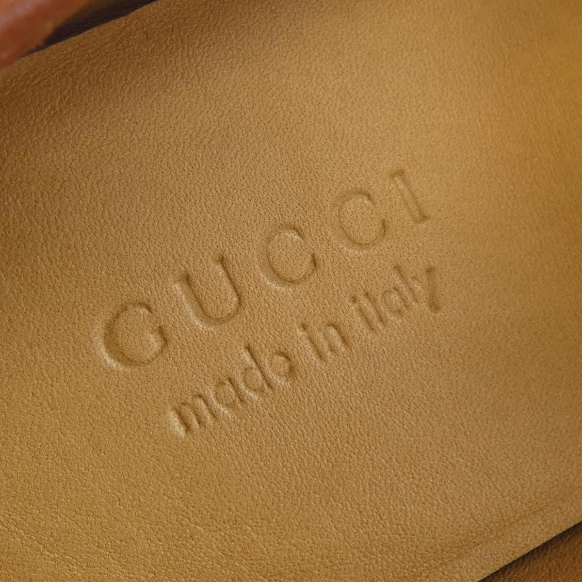 Gucci Horsebit Sneakers Beige — view 6