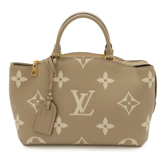 Louis Vuitton Monogram Empreinte Petit Palais PM Handbag Tourterelle Cream Shop