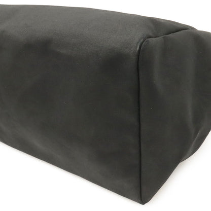 Hermes Herbag TGM 2-Way Shoulder Bag Toile Officier Leather Black Silver — view 3