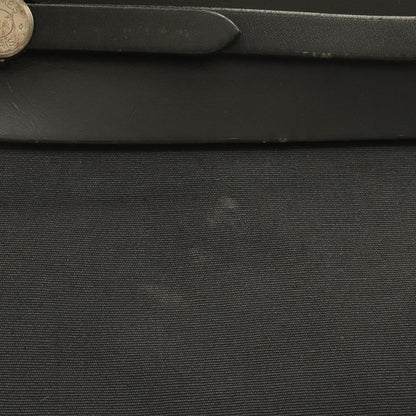 Hermes Herbag TGM 2-Way Shoulder Bag Toile Officier Leather Black Silver — view 4